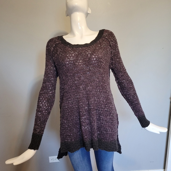Free People Jeepster Honeycomb Knit Sweater, GUC, Size XS - Picture 2 of 8